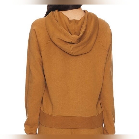 Spiritual Gangster  "High Vibes" Harper Hoodie In Light Brown- Cozy!! - Picture 3 of 7